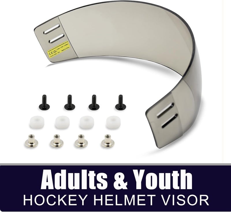 GY Hockey Visor Anti-Scratch/Anti-Fog Hockey Helmet Visor - Image 4